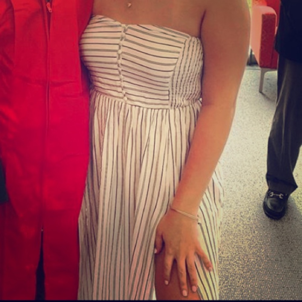 Long maxi dress with slits
